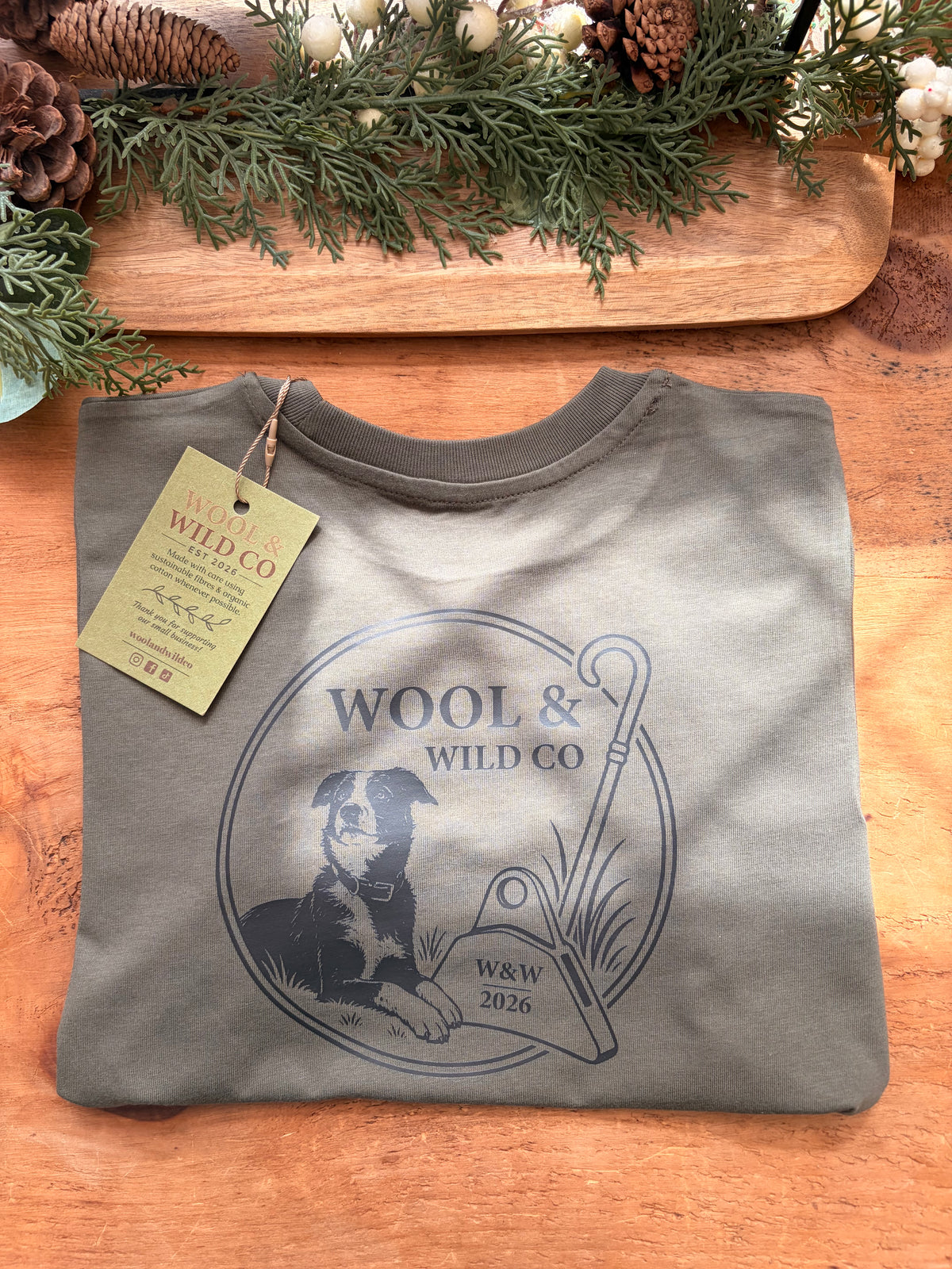 Mini Farmer Shepherd Tshirt
