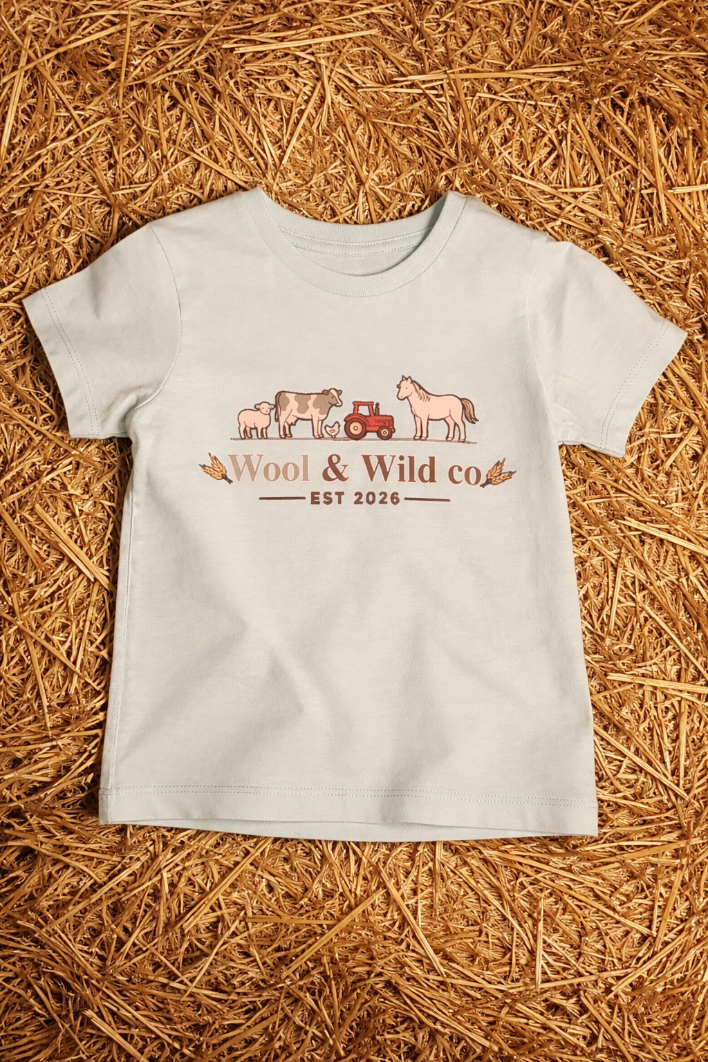 Mini Farmer Red Tractor Tshirts | Children’s Country Clothing