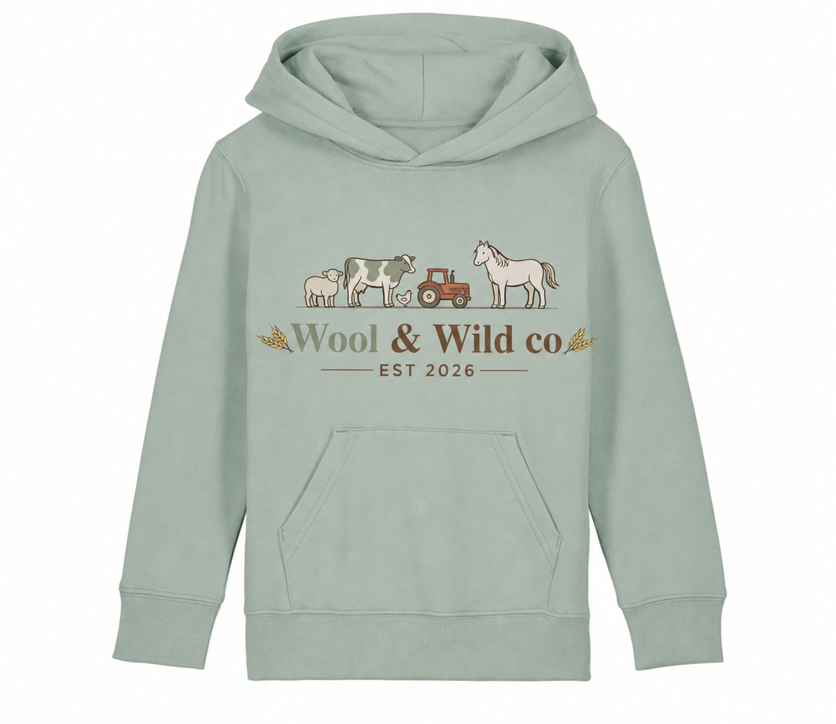 Mini Farmer Red Tractor Hoodie | Children’s Country Clothing