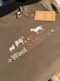 Littlest Farmers Sweatshirt RED Tractor | Children’s Country Clothing | Farming