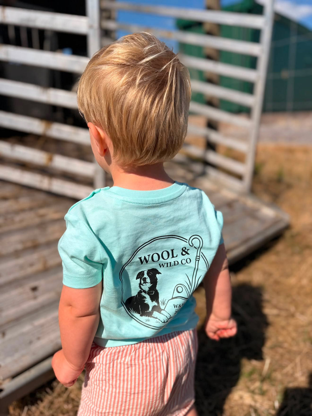 Mini Farmer Shepherd Tshirt