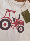 Littlest Farmer TW Tractor Tshirt | Toddlers Country Clothing