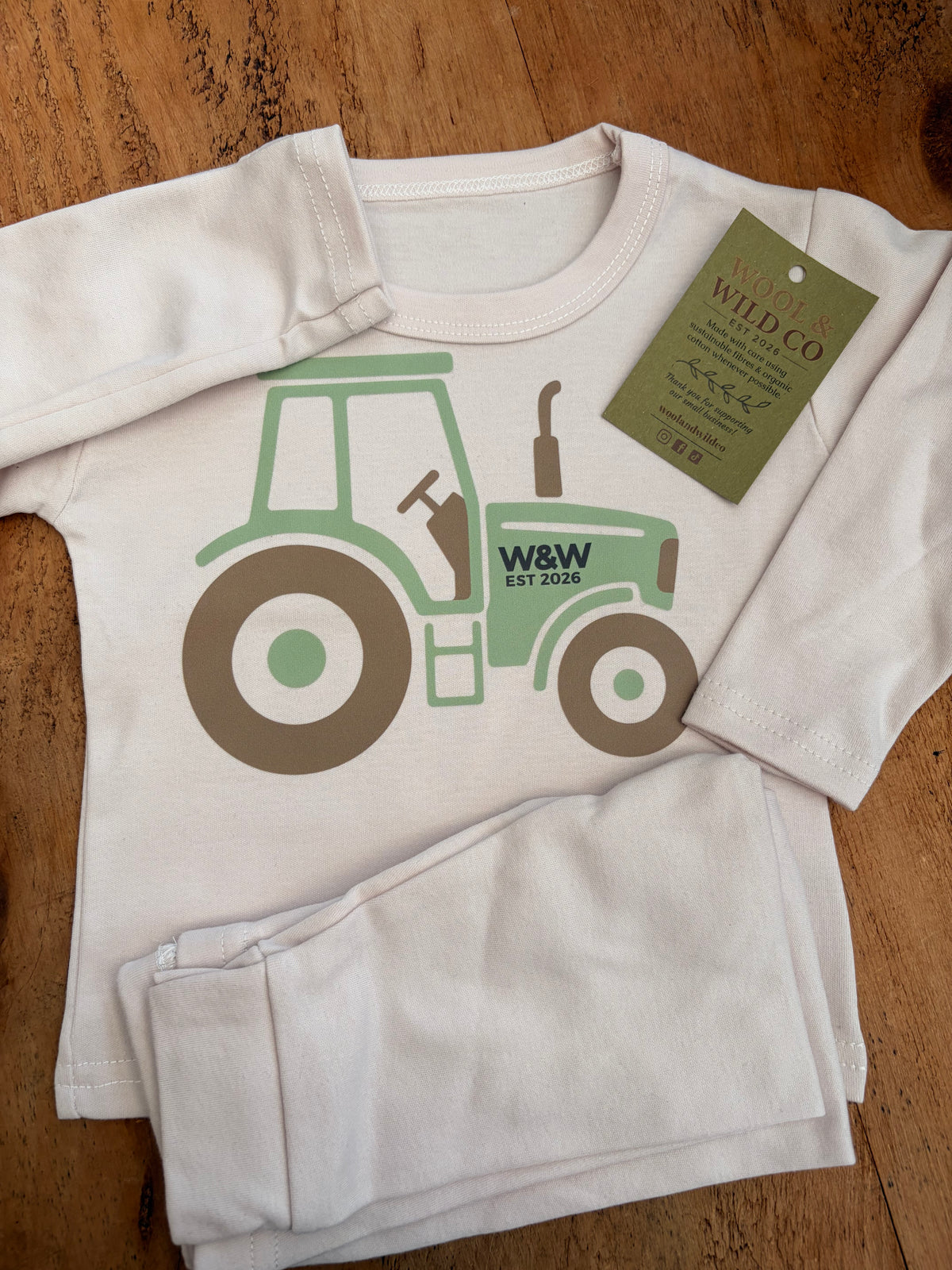 Tractor PJS | Toddlers Country Clothing | Sleepwear