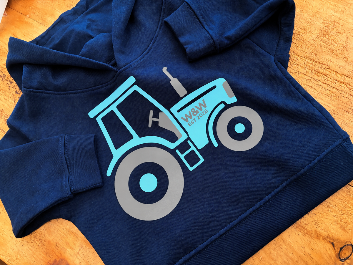 TW Tractor Littlest Farmer Hoodie | Toddlers Country Clothing