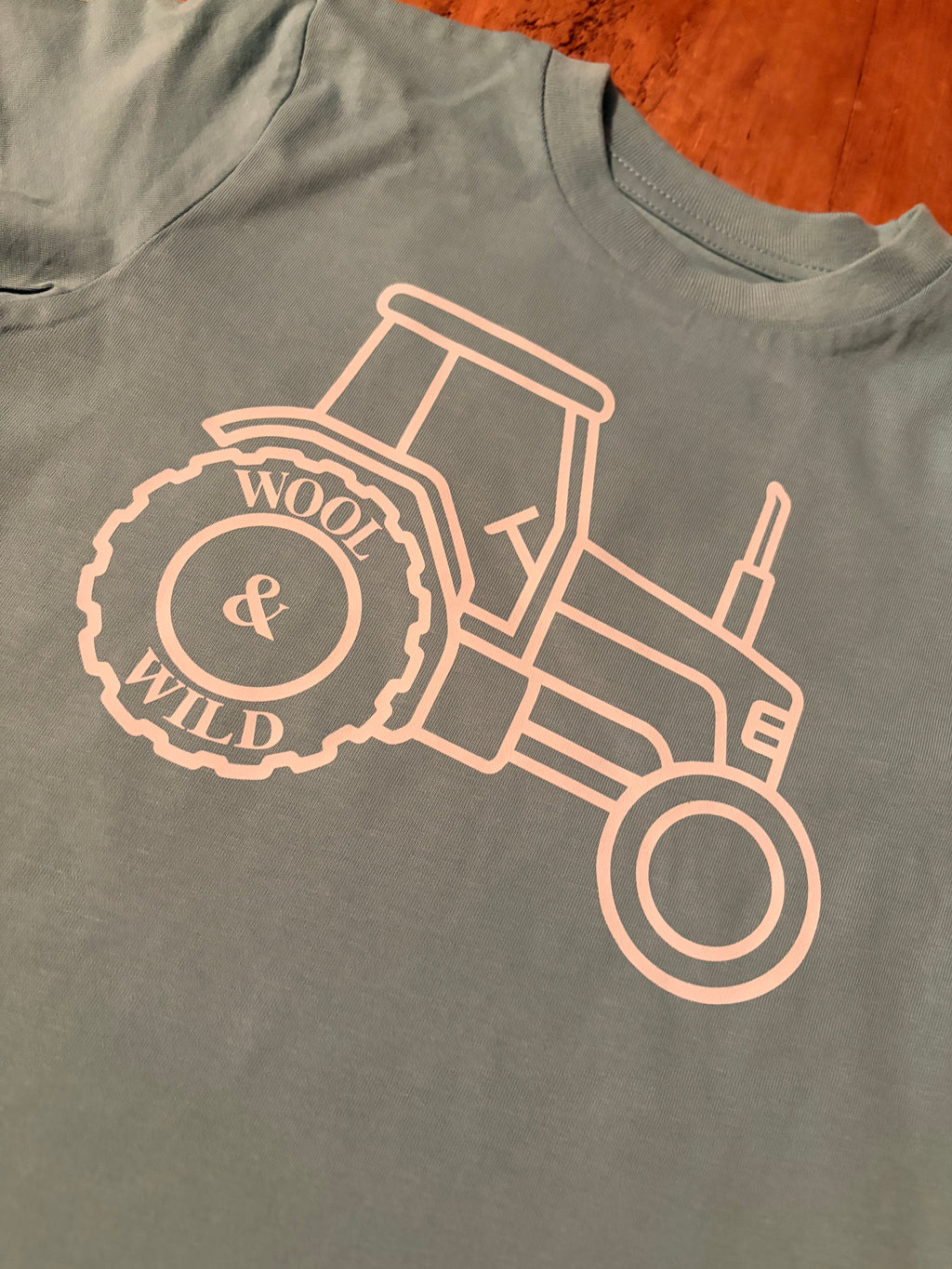 Littlest Farmer Genesis Tshirt | Toddlers Country Tractor Tshirt