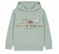 Mini Farmer PINK Tractor Hoodie | Children’s Country Clothing